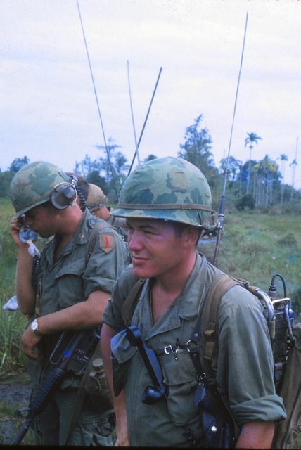 1LT Eric Deets, CO and FO, D Co 1/28th Inf, Big Red One, Vietnam