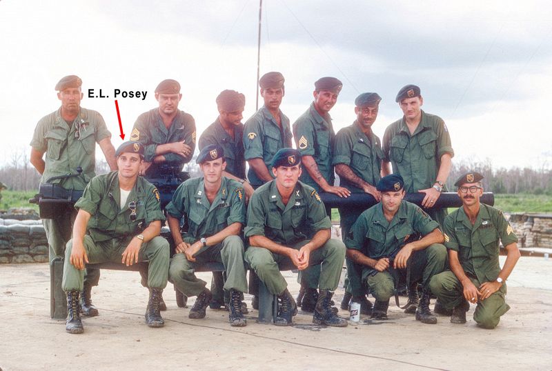 LT Posey's Special Forces Detachment in Vietnam