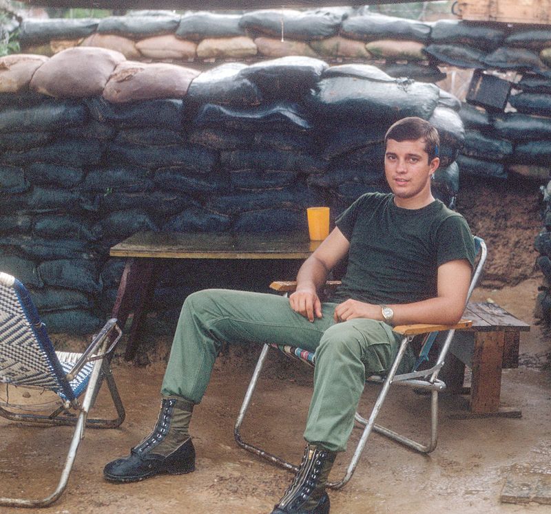 LT Posey relaxing in Vietnam