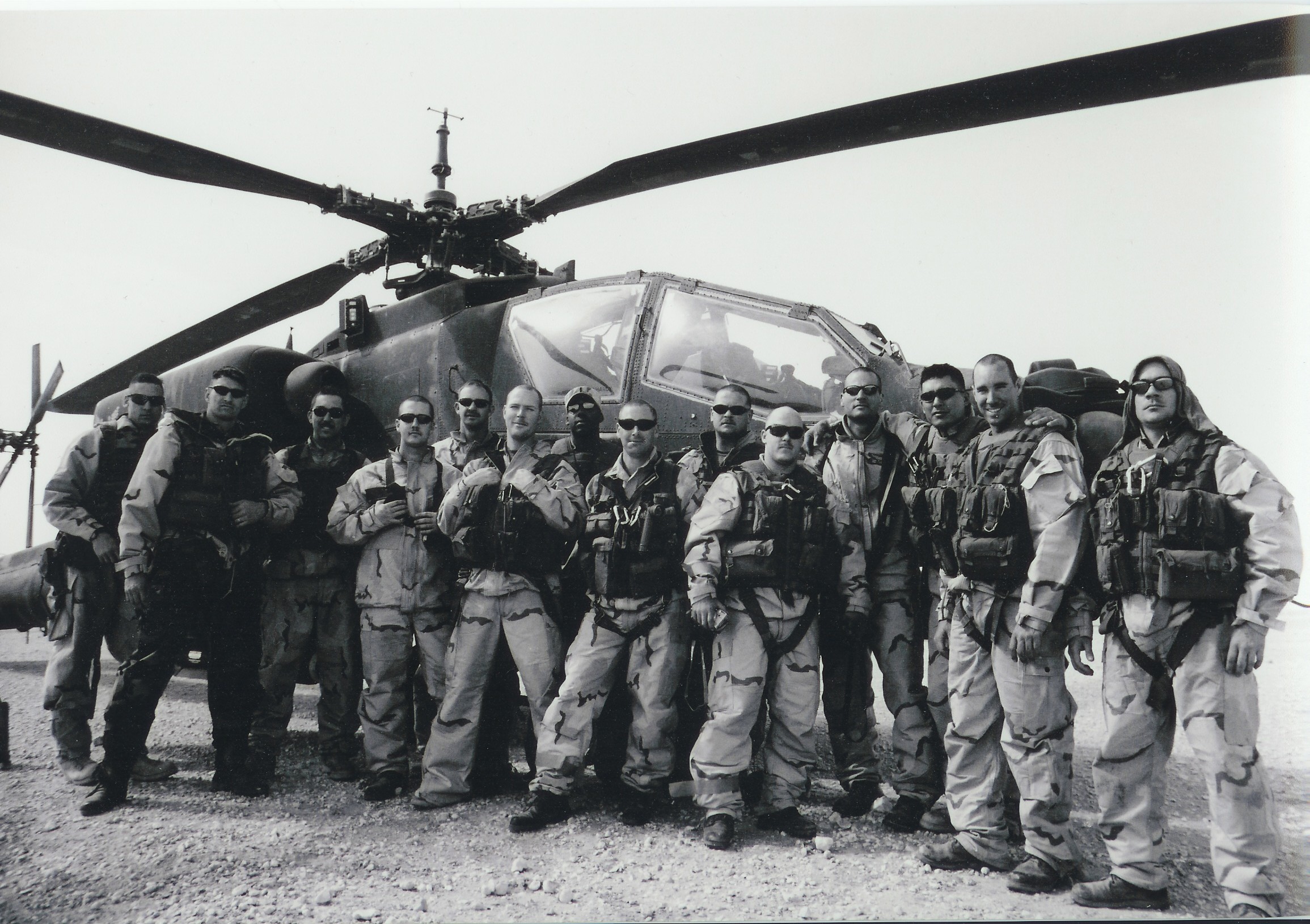 The combat aviators of Alpha Company in Iraq